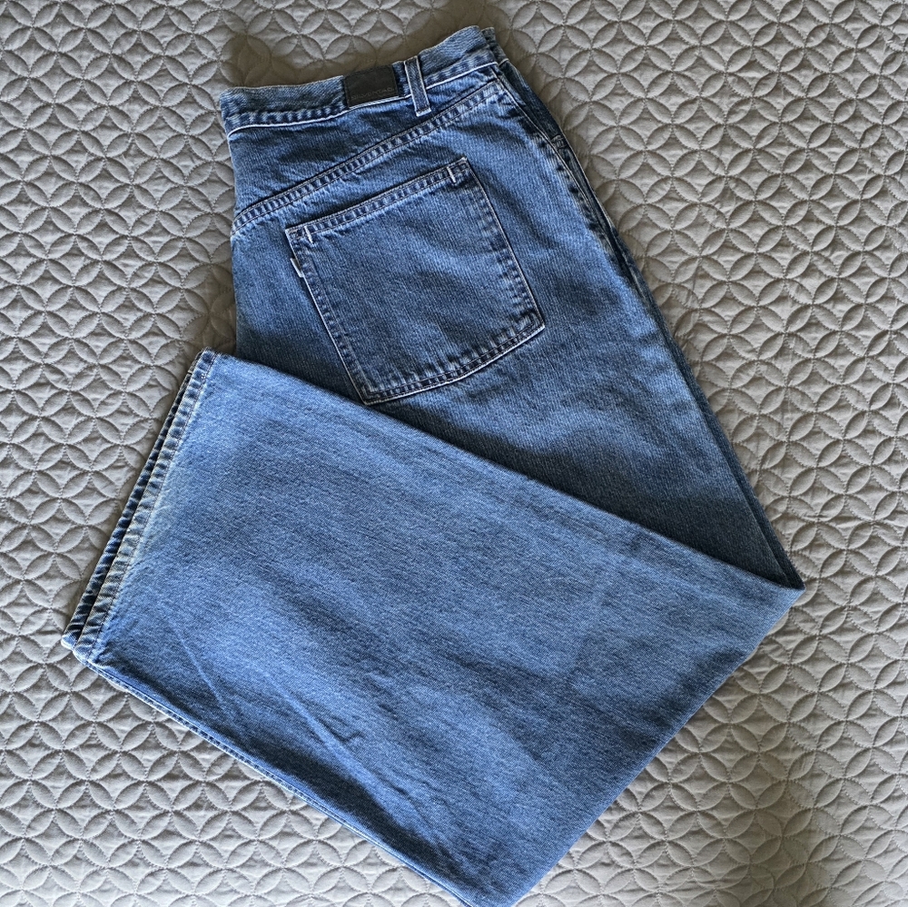 Silvertab Levi's, Men's Classic Blue 100% Cotton Denim Jeans, W 42 / L 32